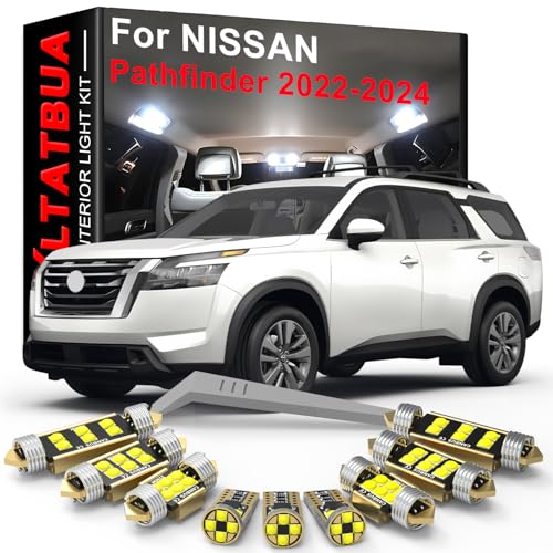 WLTATBUA LED Interior Light Kit Package Replacement for NISSAN Pathfinder R53 2022 2023 2024 - Image 1