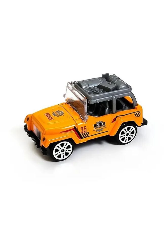 Mini Sliding Metal Puzzle Engineering Vehicle Creative Decorating Toy For Boys - Image 5