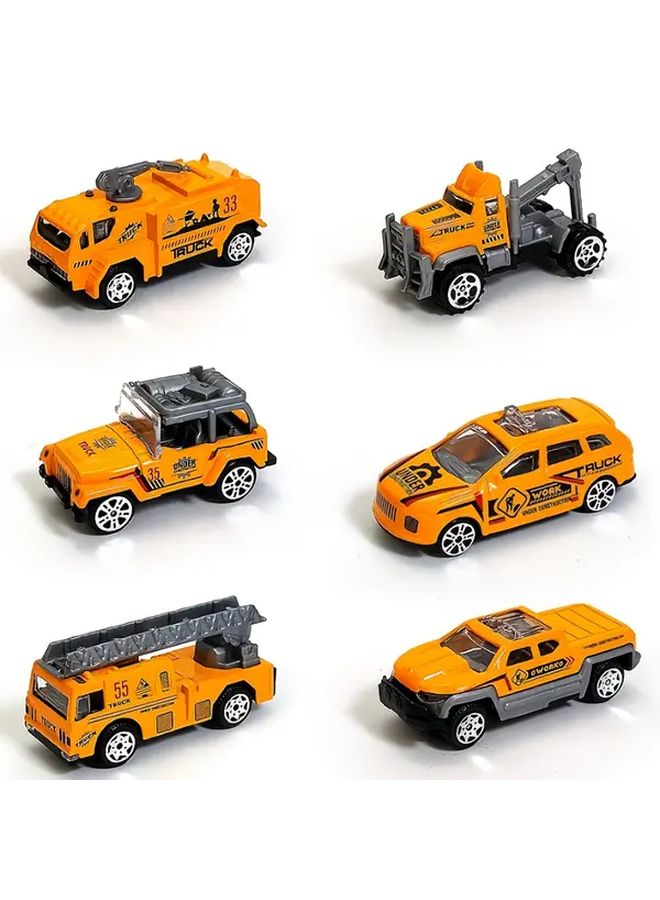 Mini Sliding Metal Puzzle Engineering Vehicle Creative Decorating Toy For Boys - Image 2
