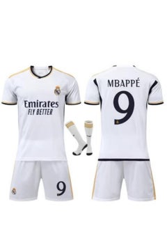 General Kids Football Jersey Set, No.9 Football Soccer Jersey, Football Soccer Jersey Tracksuits Kit for Kids Youth  - Image 3