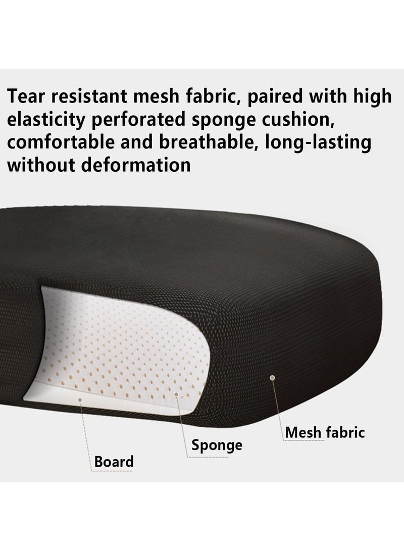 Office Chair Ergonomic Gaming Chair Executive Mesh Office Chair Swivel Height Adjustable Computer Desk Chair Game Chair Lumbar Support Task Chair Black Mesh Seat Computer Office Desk Chair