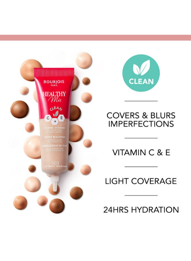 BOURJOIS PARIS Bourjois Healthy Mix Tinted Beautifier – 001– Fair, 30ml - Image 4