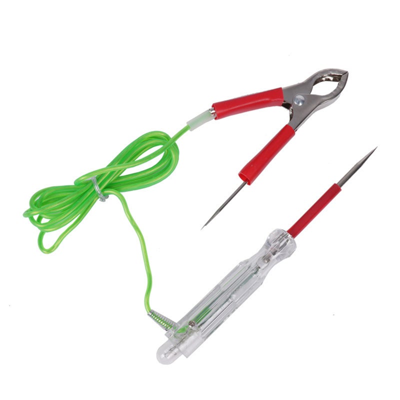 12v24v Automotive Circuit Tester Kit Test Leads Kit Test Light Dual Probes Alligator Clamps Two-Way Voltage Test for Maintenance - Image 1