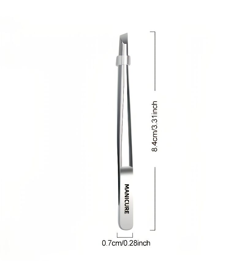 Precision 0.0001 Stainless Steel Tweezers For Eyebrow Shaping And Beard Trimming - Image 5