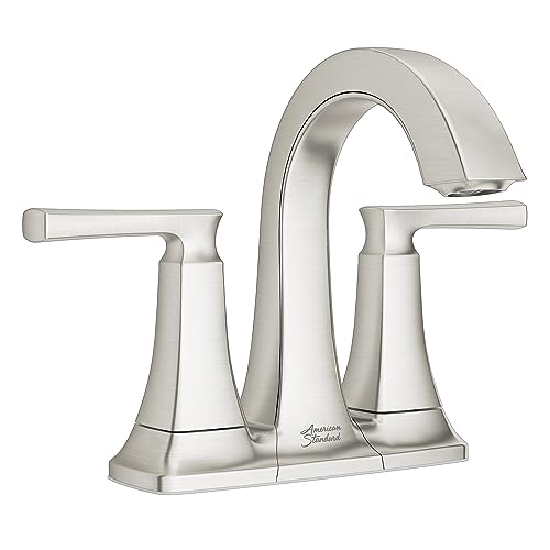 American Standard 7426201295 Belmeade TwoHandle 4Inch Centerset Bathroom Faucet 12 GPM Brushed Nickel - Image 1
