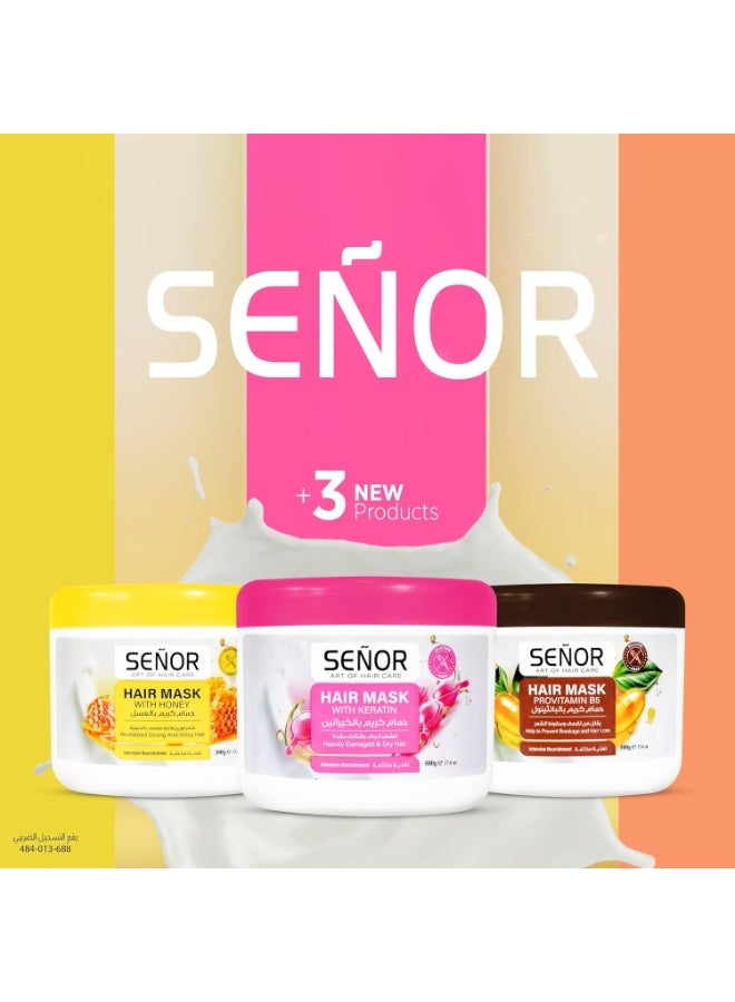 Senor Hair Mask With Honey 500g - Image 5