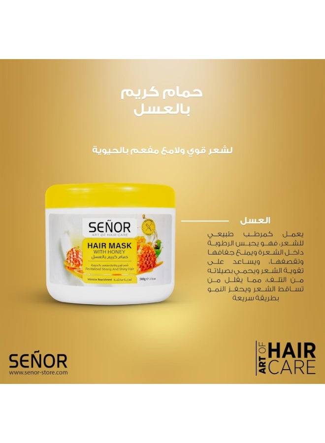 Senor Hair Mask With Honey 500g - Image 2