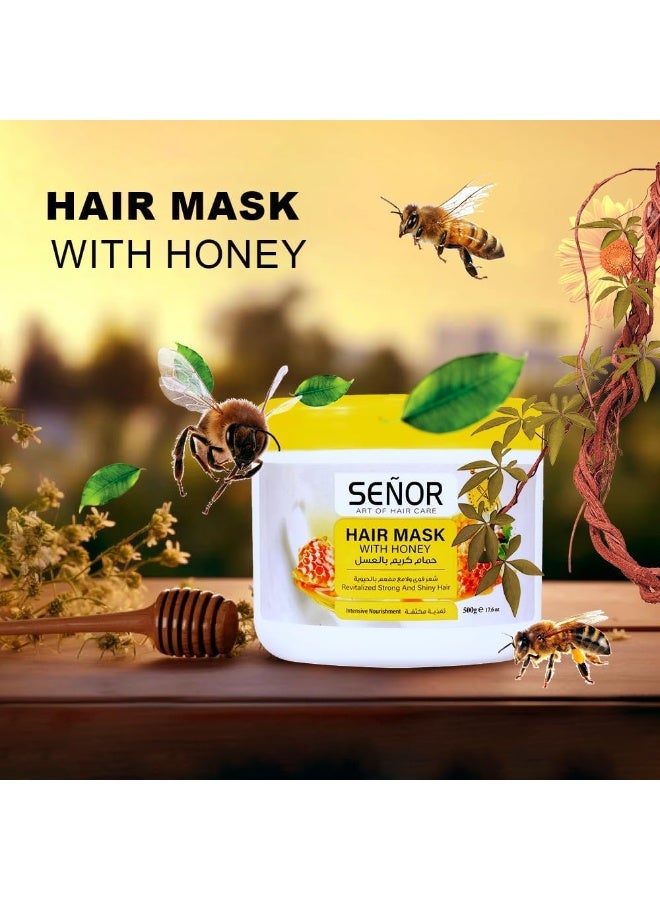 Senor Hair Mask With Honey 500g - Image 3