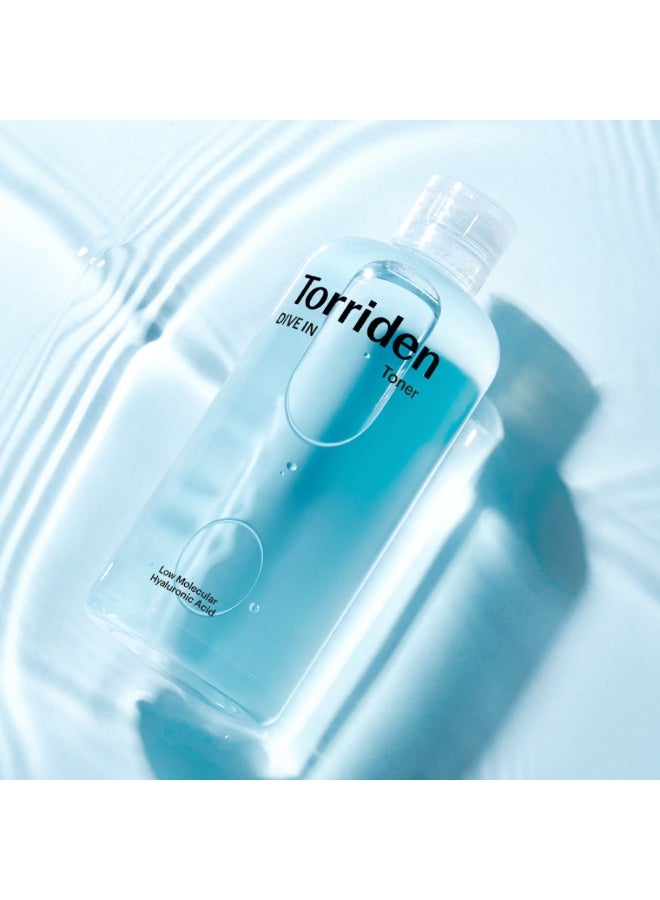 Torriden DIVE-IN Low Molecular Hyaluronic Acid Toner 300ml - Image 3