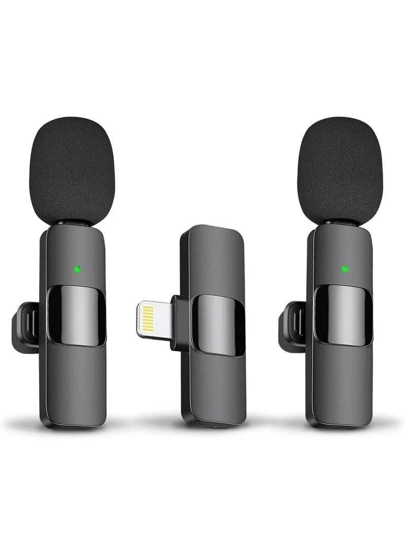 WOWTHIN WOWTHIN Wireless Lavalier Microphone For iPhone 2 Pack Z2C6F825B2FFB69C48878Z