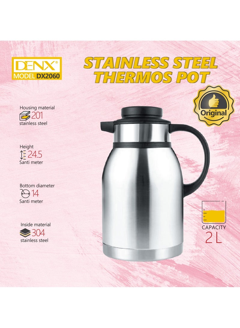 Denx DX2060 - Stainless steel thermos pot - Image 1