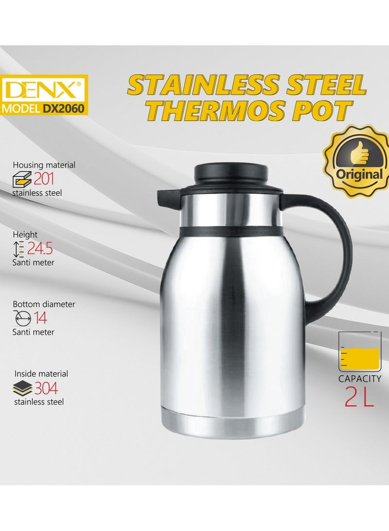 Denx DX2060 - Stainless steel thermos pot - Image 2