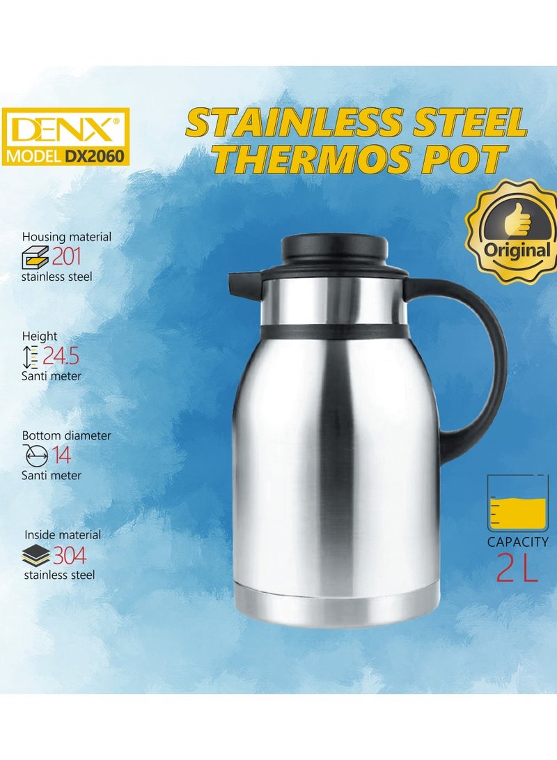 Denx DX2060 - Stainless steel thermos pot - Image 3