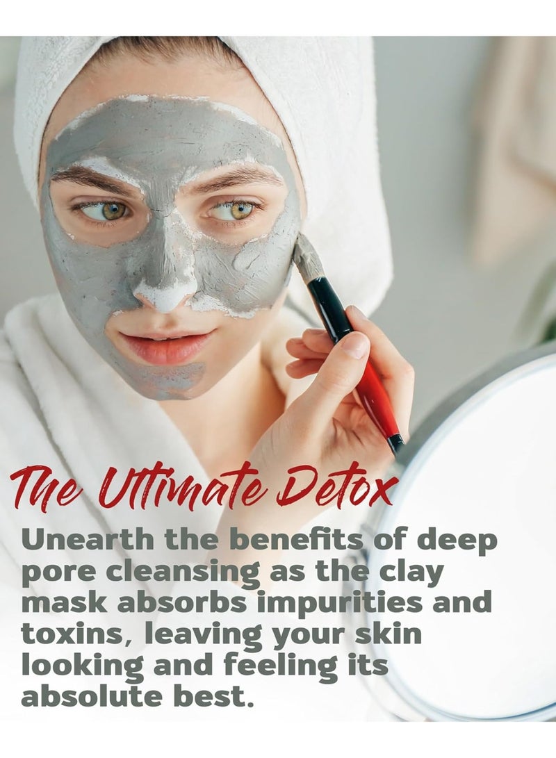 Aztec Secret– Indian Healing Clay 16 Oz – Deep Pore Cleansing Facial & Body Mask – The Original 100% Natural Calcium Bentonite Clay – New Version 2 - Image 4