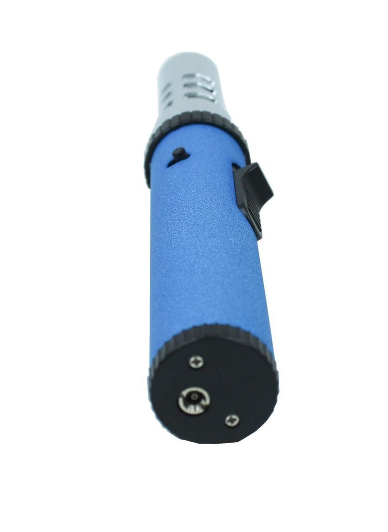 ISHWAZ - High Firepower Gas Lighter Windproof Candle Torch Turbine Lighter Refillable Best Choice For Picnic Camping  BBQ Deserts Etc Full Safe - Image 1