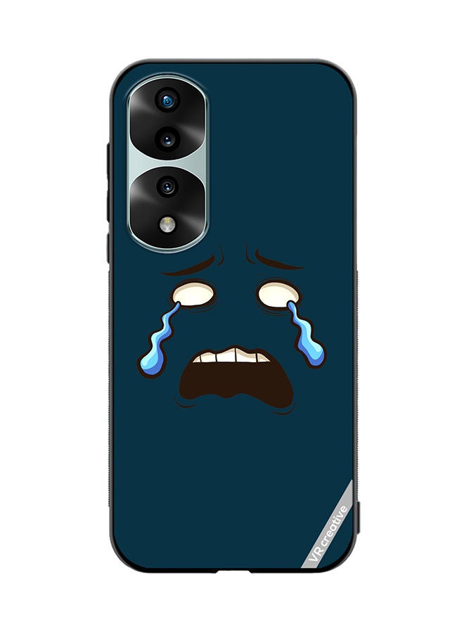 VR CREATIVE Protective Case Cover For Honor 70 Pro plus Crying Face Design Multicolour - Image 1