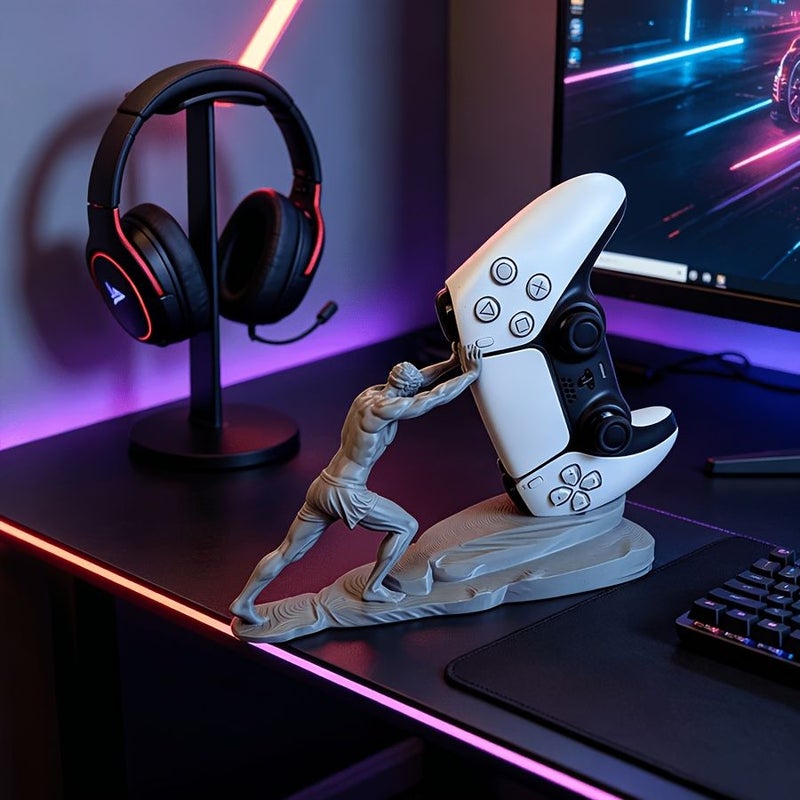 White Universal Game Controller Stand for PS4 PS5 Xbox Switch - Image 4