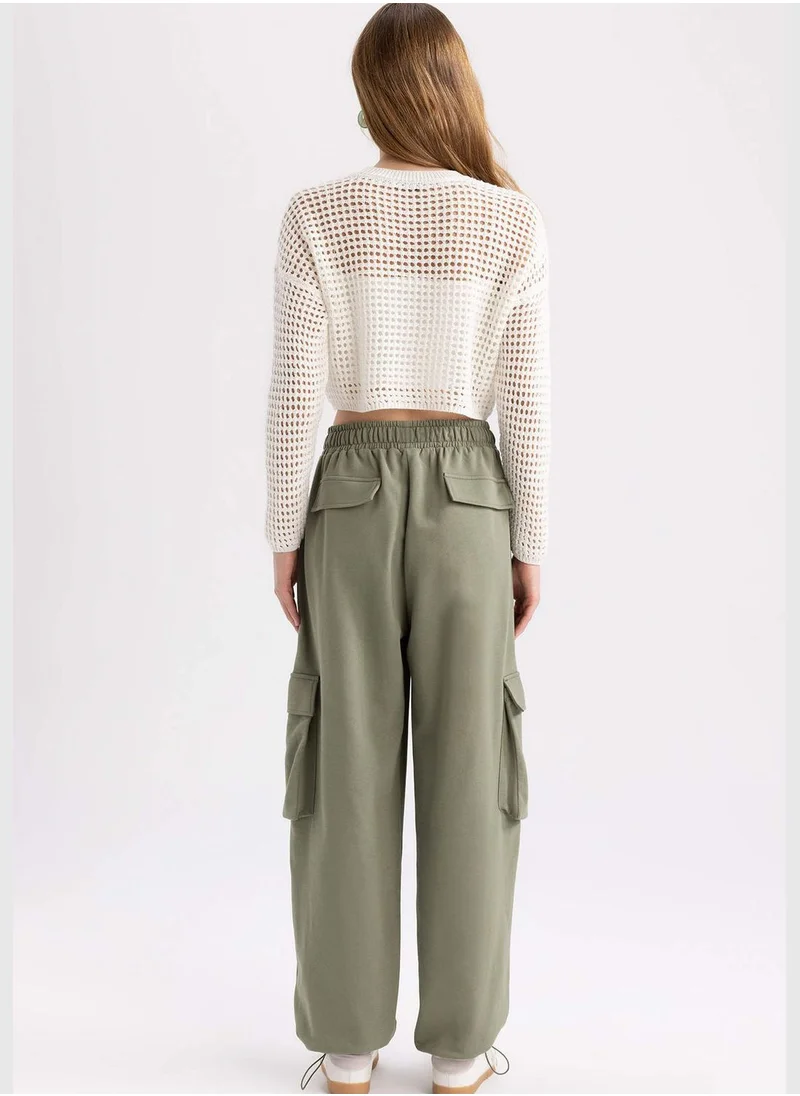 DeFacto Woman Jogger Fit Knitted Trousers