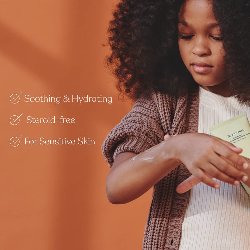 Pipette Eczema Lotion - Relieves Irritation, Keeps Dry, Itchy Skin Calm, Smooths and Deeply Moisturizes Sensitive Skin, Fragrance-Free, Petrolatum & Steroid Free Cream Formula, 6 fl oz - Image 3