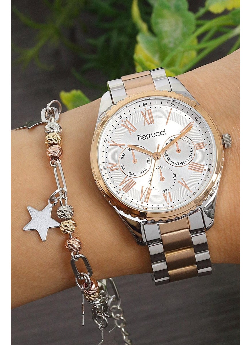 DANIEL KLEIN Ferrucci FC.13911M Women's Wristwatch + Bracelet  - Image 1
