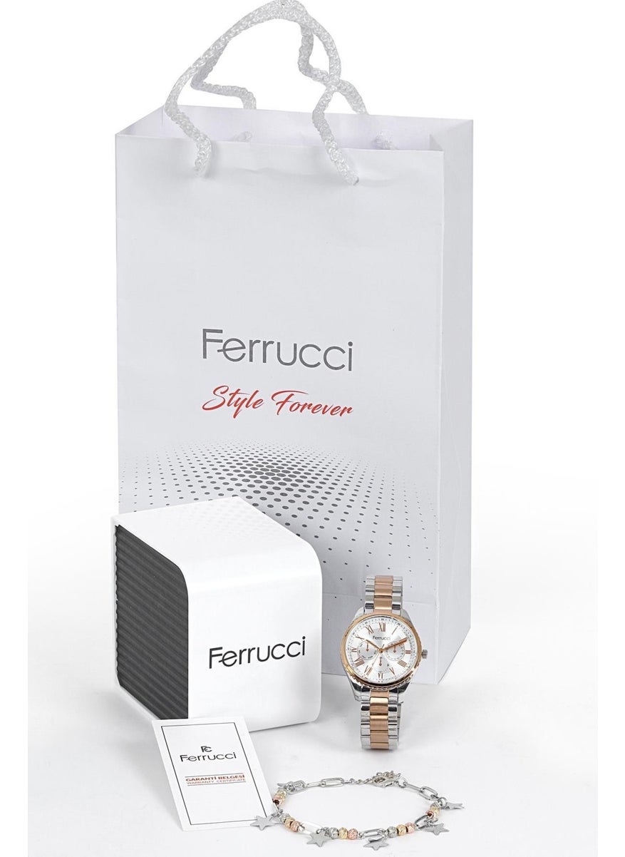 DANIEL KLEIN Ferrucci FC.13911M Women's Wristwatch + Bracelet  - Image 4