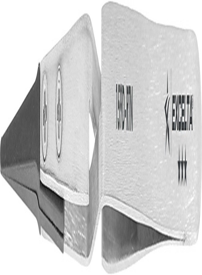 Excelta - 159D-RTN - Tweezers - Replaceable Tip - Straight - Three Star - Carbon Fiber Tips - Cross Action, 0.06" Height, 0.36799" Wide, 5" Length