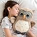 Ryttir 157 Inch Chubby Gray Owl Stuffed Animal Adventure Stuffed Owl Plush Toy Brave Boys and Girls Room Decor Funny Owls Gift for Kids and Women - Image 2