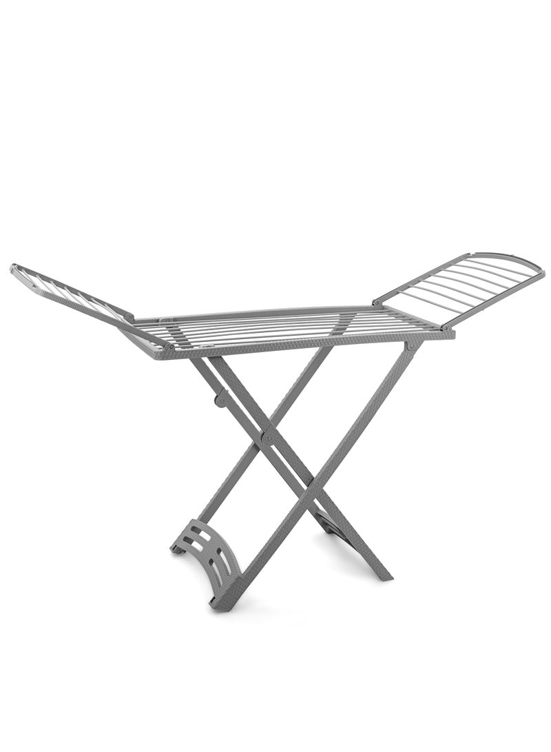 El Helal & Silver Star حامل تجفيف من الخيزران رمادي - Image 1