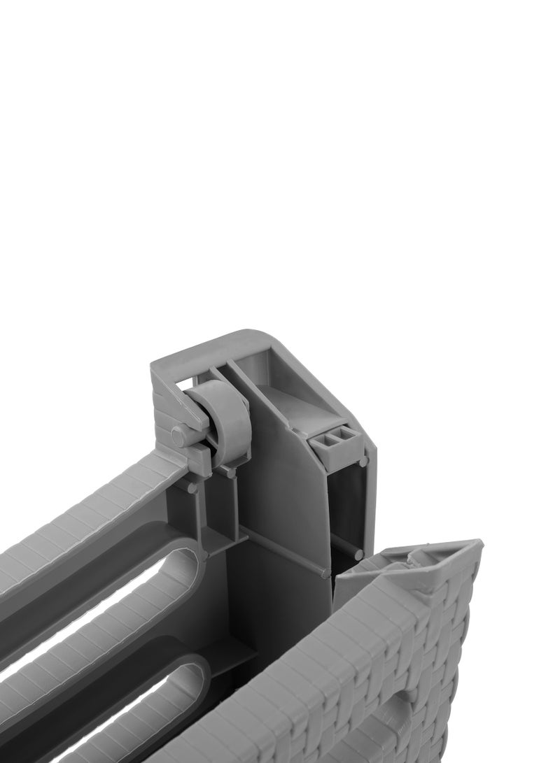 El Helal & Silver Star حامل تجفيف من الخيزران رمادي - Image 4