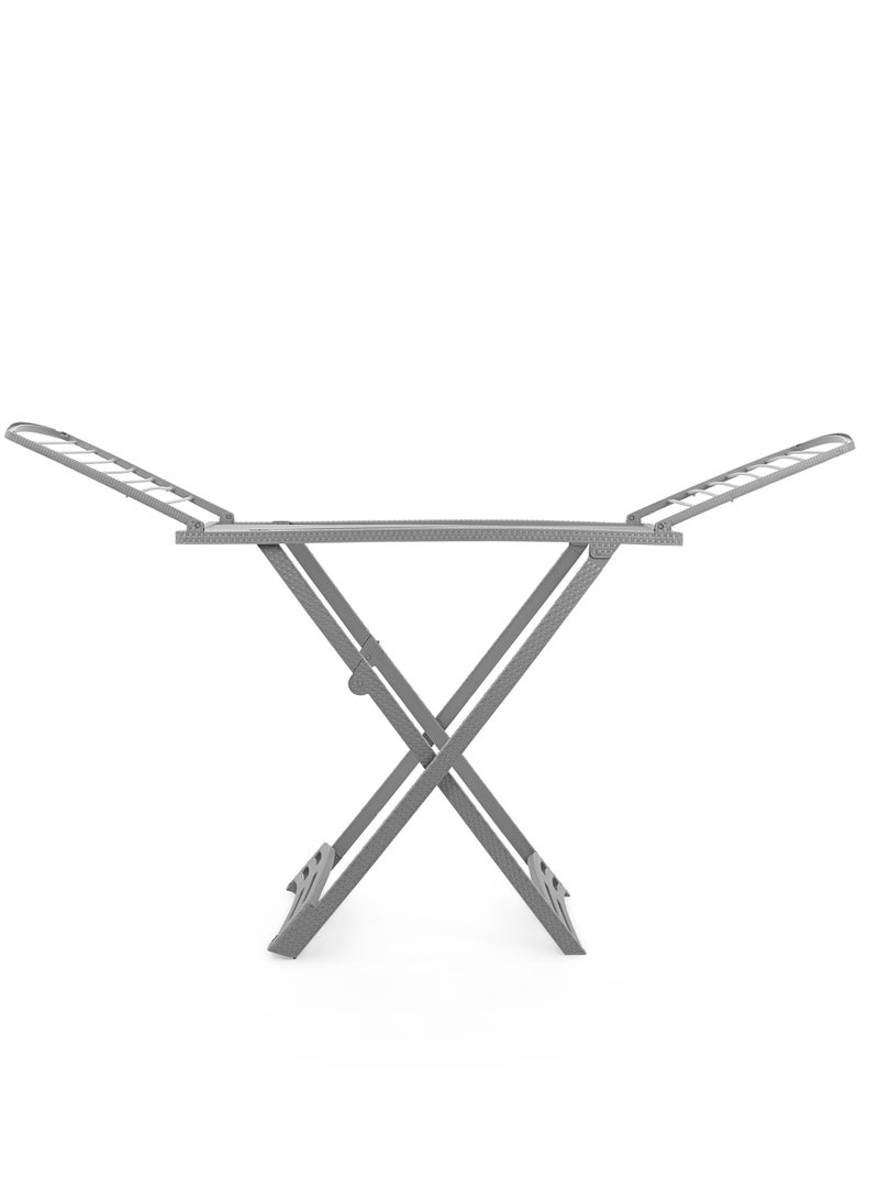 El Helal & Silver Star حامل تجفيف من الخيزران رمادي - Image 3