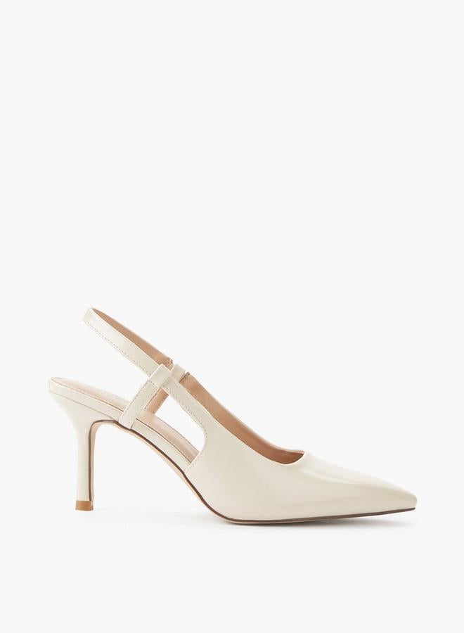 Paprika Women Stiletto Heel Slingback Shoes - Image 1