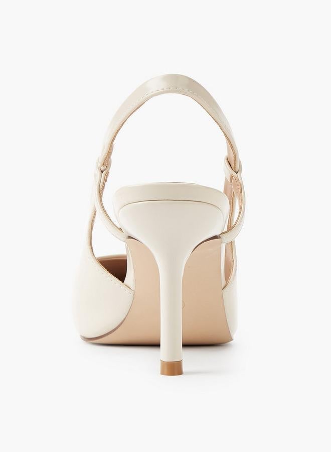 Paprika Women Stiletto Heel Slingback Shoes - Image 4