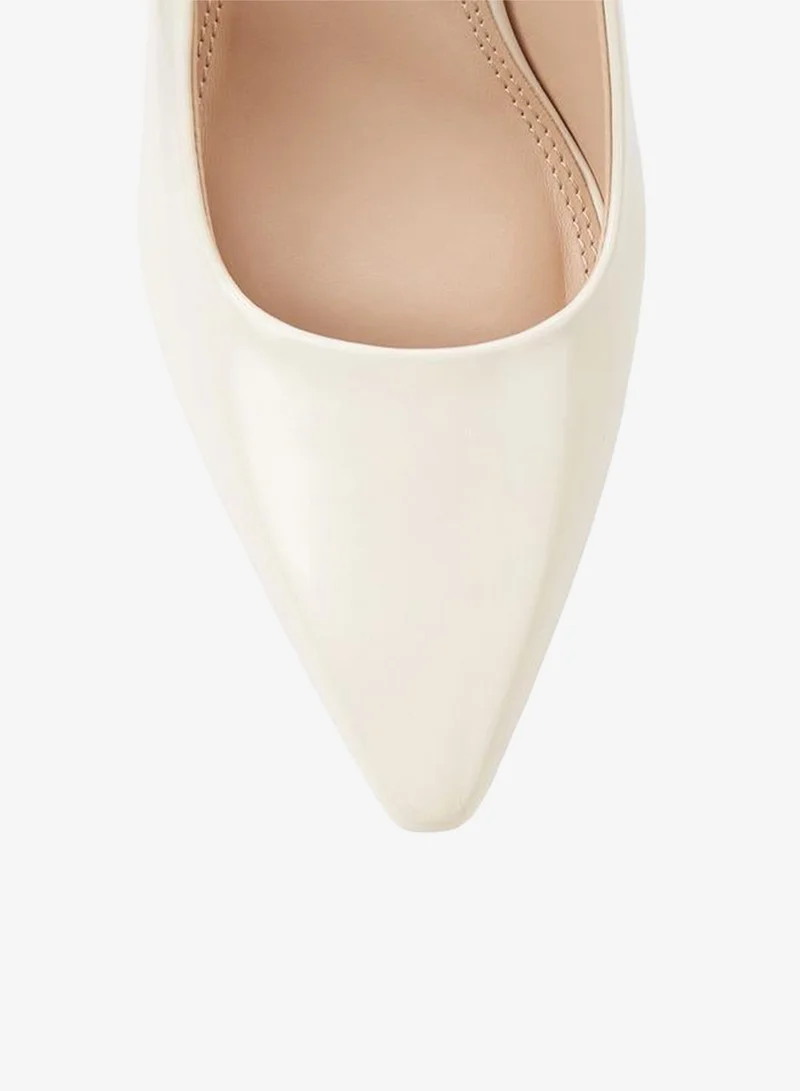 Paprika CREAM Women Stiletto Heel Slingback Shoes for Women | Best Price UAE