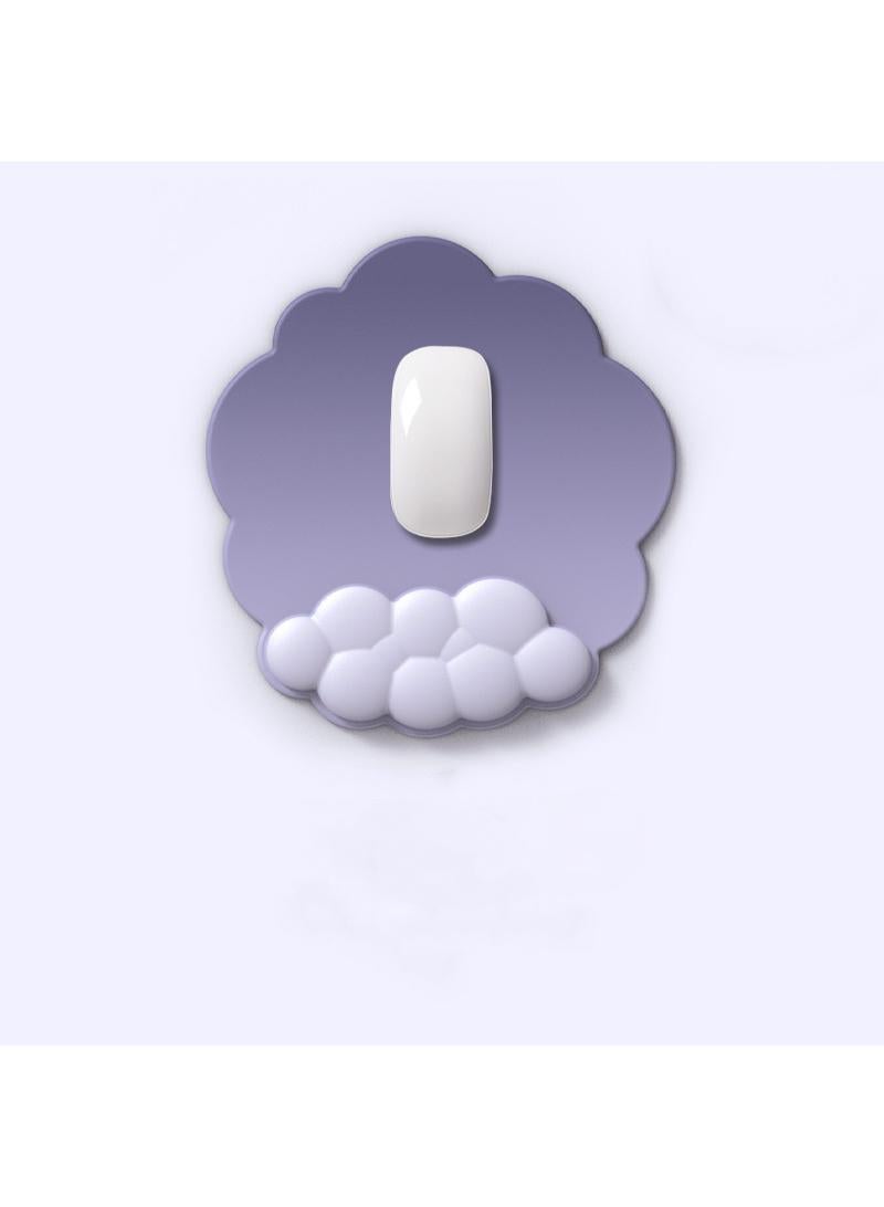 Y&D 2-Piece Office Keyboard Cloud Wrist Rest And High Density Memory Silicone Non Slip Base Mouse Pad - Image 2