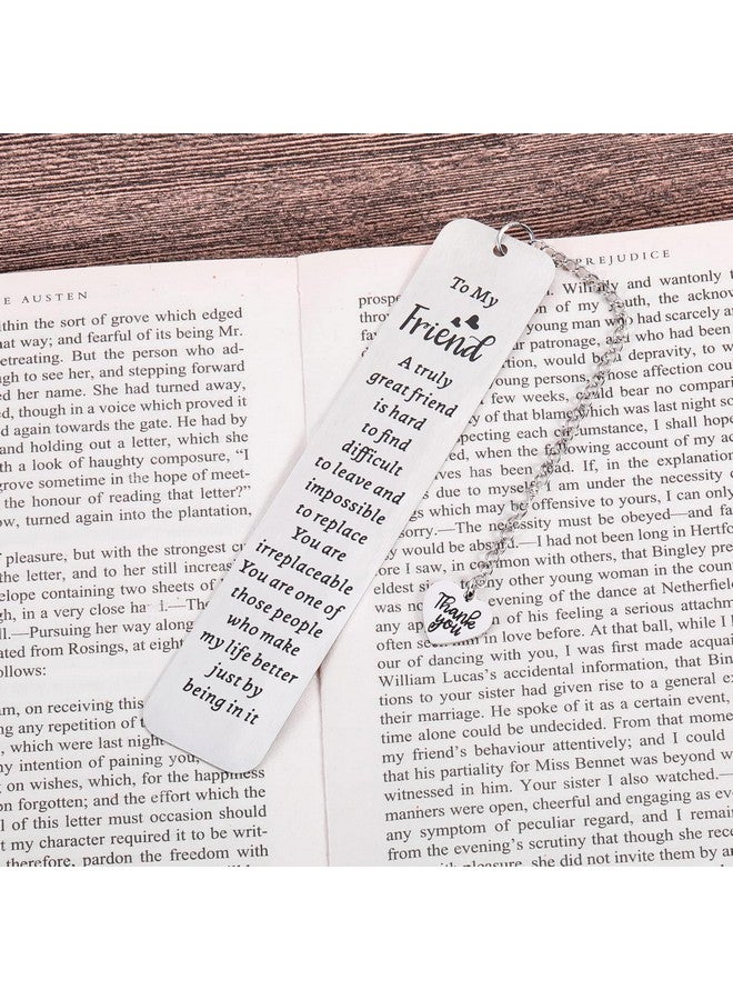 Fleure Esme Bookmark Gifts for Best Friend Friendship Gift for Women Christmas Stocking Stuffers Friends Sentimental Gifts for Friend Best Friend Birthday Graduation Gifts for Women Female Friend Gift Ideas - Image 3