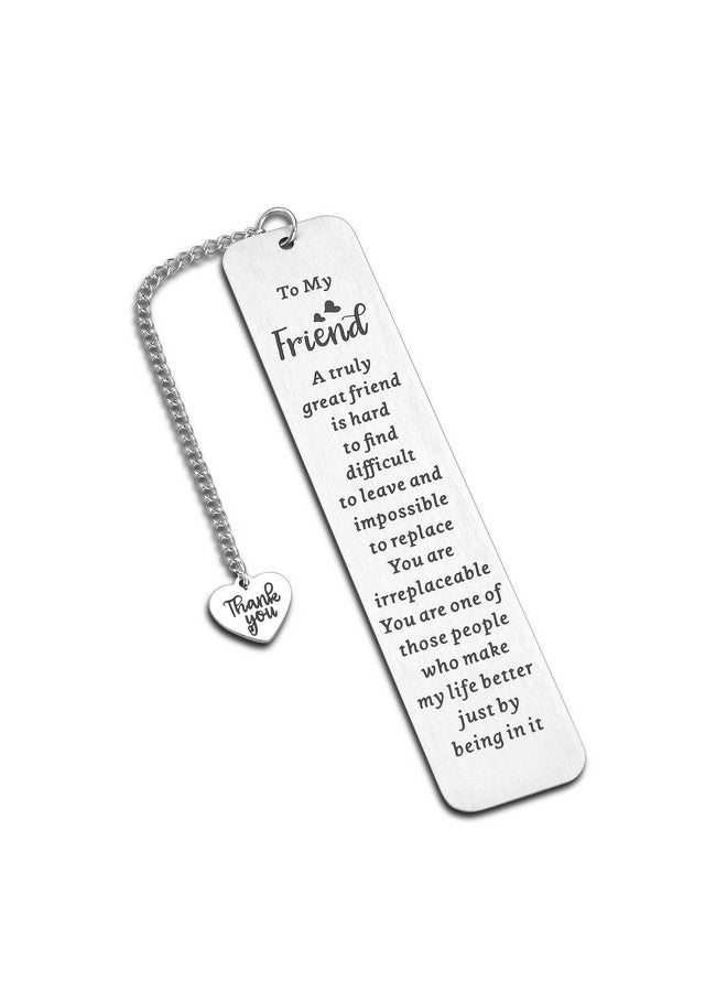 Fleure Esme Bookmark Gifts for Best Friend Friendship Gift for Women Christmas Stocking Stuffers Friends Sentimental Gifts for Friend Best Friend Birthday Graduation Gifts for Women Female Friend Gift Ideas - Image 1