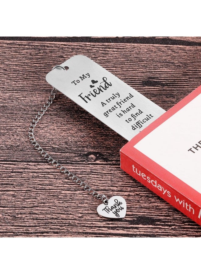 Fleure Esme Bookmark Gifts for Best Friend Friendship Gift for Women Christmas Stocking Stuffers Friends Sentimental Gifts for Friend Best Friend Birthday Graduation Gifts for Women Female Friend Gift Ideas - Image 2
