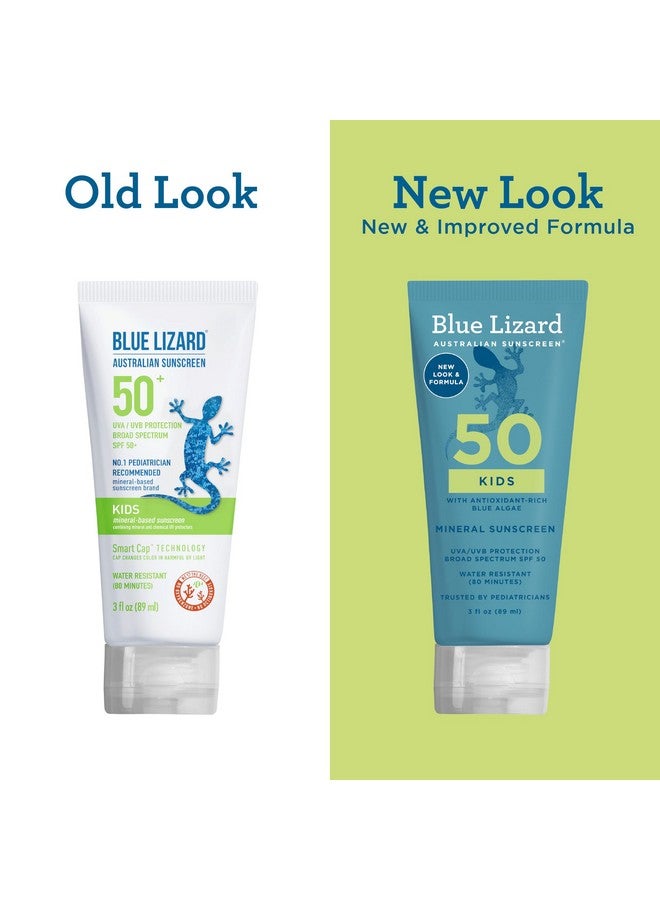Blue Lizard Kids Mineral SPF Lotion 3 oz - SPF 50+ - Image 3