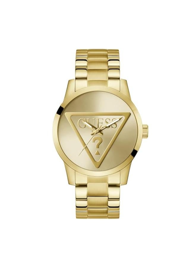 GUESS BADGE Stainless Steel 44 mm Analog Watch - Image 1