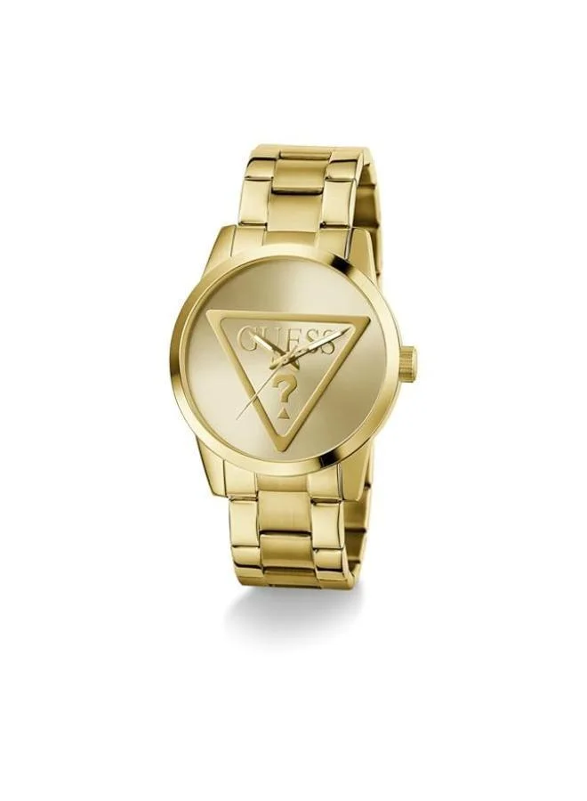 GUESS BADGE Stainless Steel 44 mm Analog Watch
