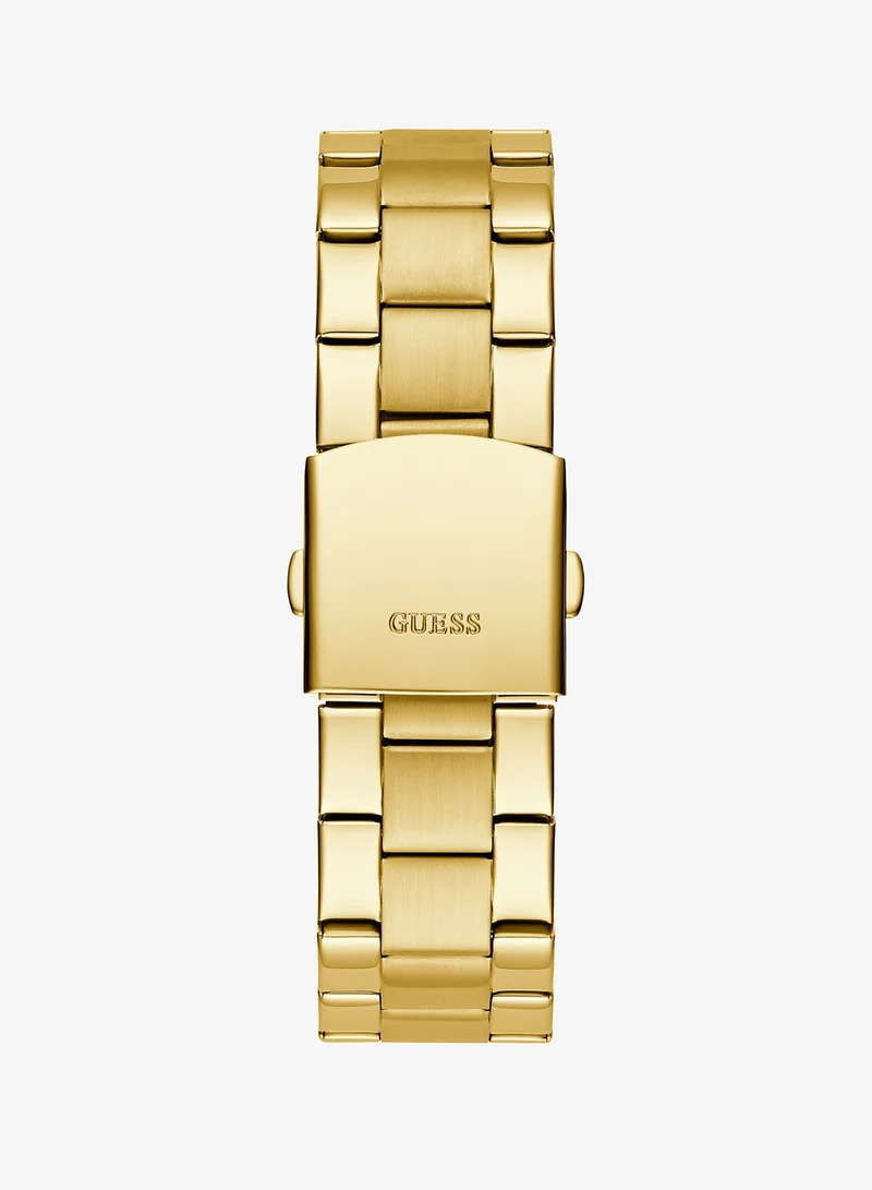 GUESS BADGE Stainless Steel 44 mm Analog Watch