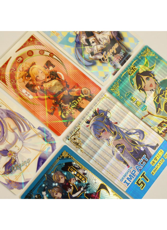 Generic - Remove The Card Original God Card 1 Yuan Bag Whole Box Game Animation Children's Collection Card Wendy Carved Sunny Surrounding Remove The Card Card Card-Color:1 Yuan Pack Whole Box 36 Pack (Delivered According To Style) - Image 1