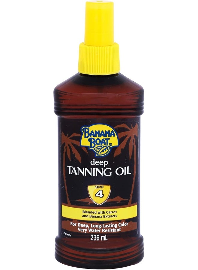 236 مل زيت تسمير SPF 4