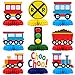 BonBeeDesign 9 Pack Train Table Decorations Train Party Decorations for Kids Birthday and Baby Shower Train Table Toppers - Image 2