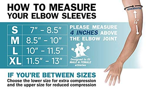 serveuttam� Elbow Support for Gym - Elbow Brace for Men Women Workout | Elbow Compression Sleeves with Straps for Tendonitis Pain Relief, Tennis, Volleyball, Cricket - Elbow Band (L, Blue) - Image 4