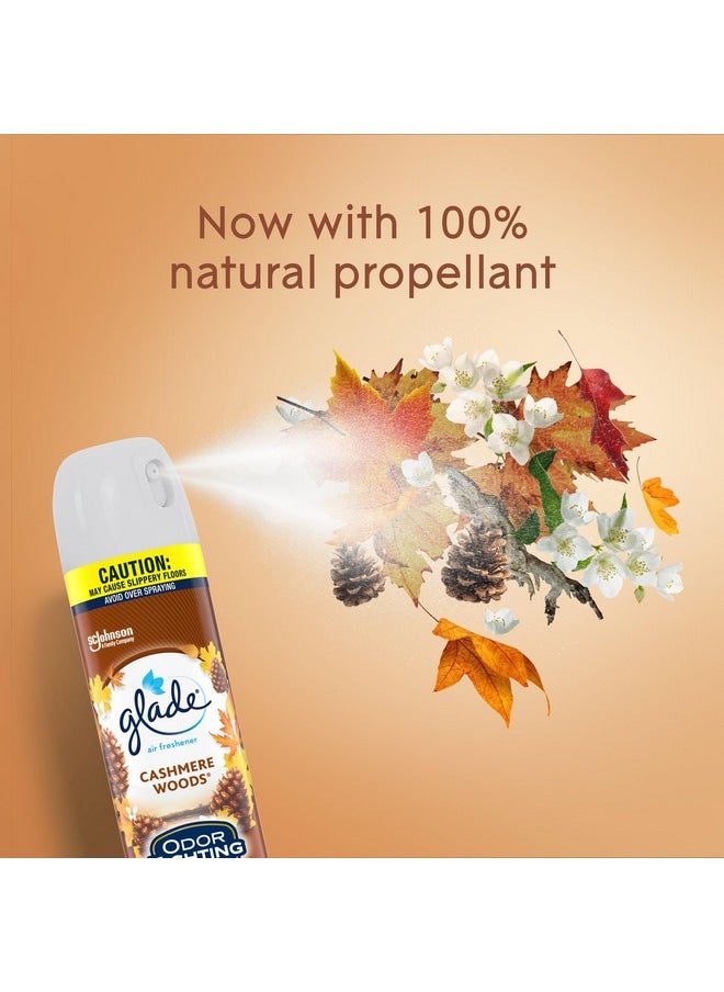 Glade Glade Air Freshener Room Spray, Cashmere Woods, 8.3 oz, 6 Count  - Image 3