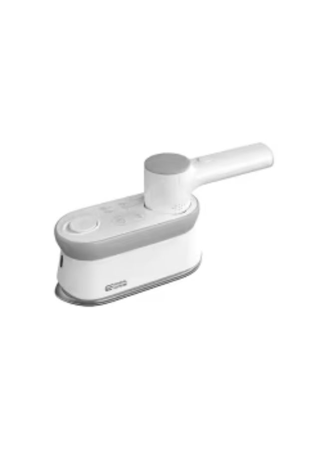 جنرال سوبريم GSHGL10S, جنرال سوبريم كاوية بخار محمولة مع آلة ازالة الوبر، كي عمودي وأفقي، 1100-1300 واط، ابيض - Image 1