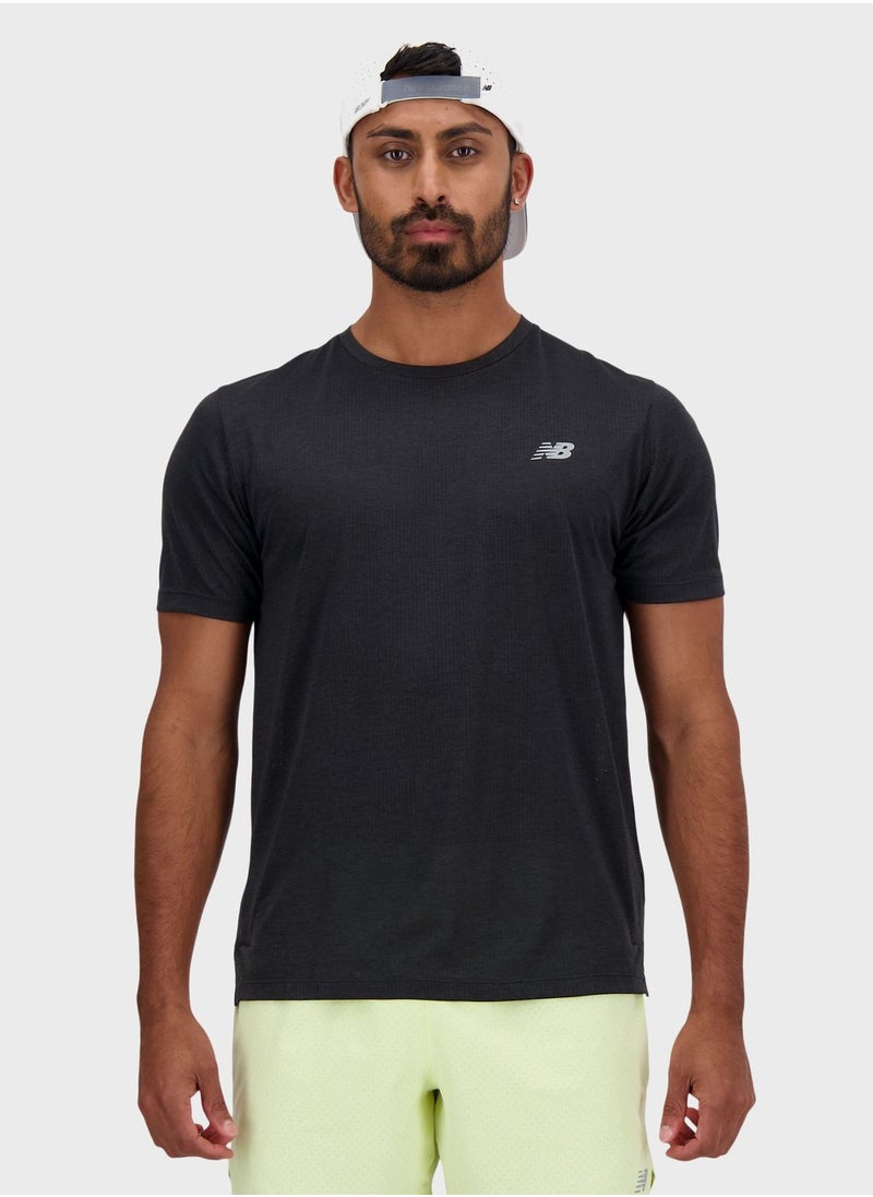 New Balance - Athletics Run T-Shirt - Image 1