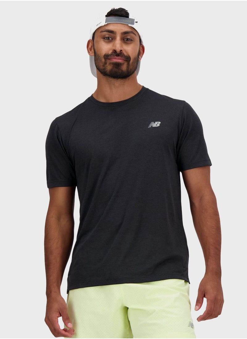 New Balance - Athletics Run T-Shirt - Image 1