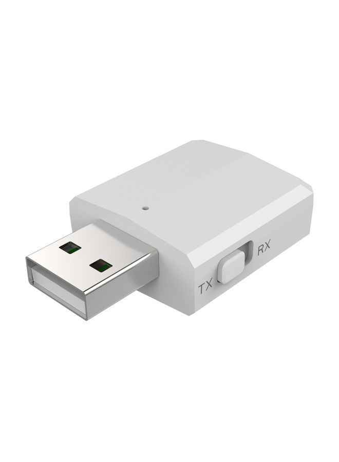 NIBEMINENT 3 In 1 Mini EDR Adapter Dongle White